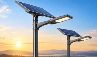 Solar powered outdoor infrastructure