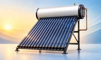 Solar energy equipment on rooftop